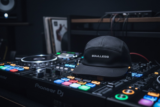 CLASSIC BLACK 5-PANEL CAP SLLSS