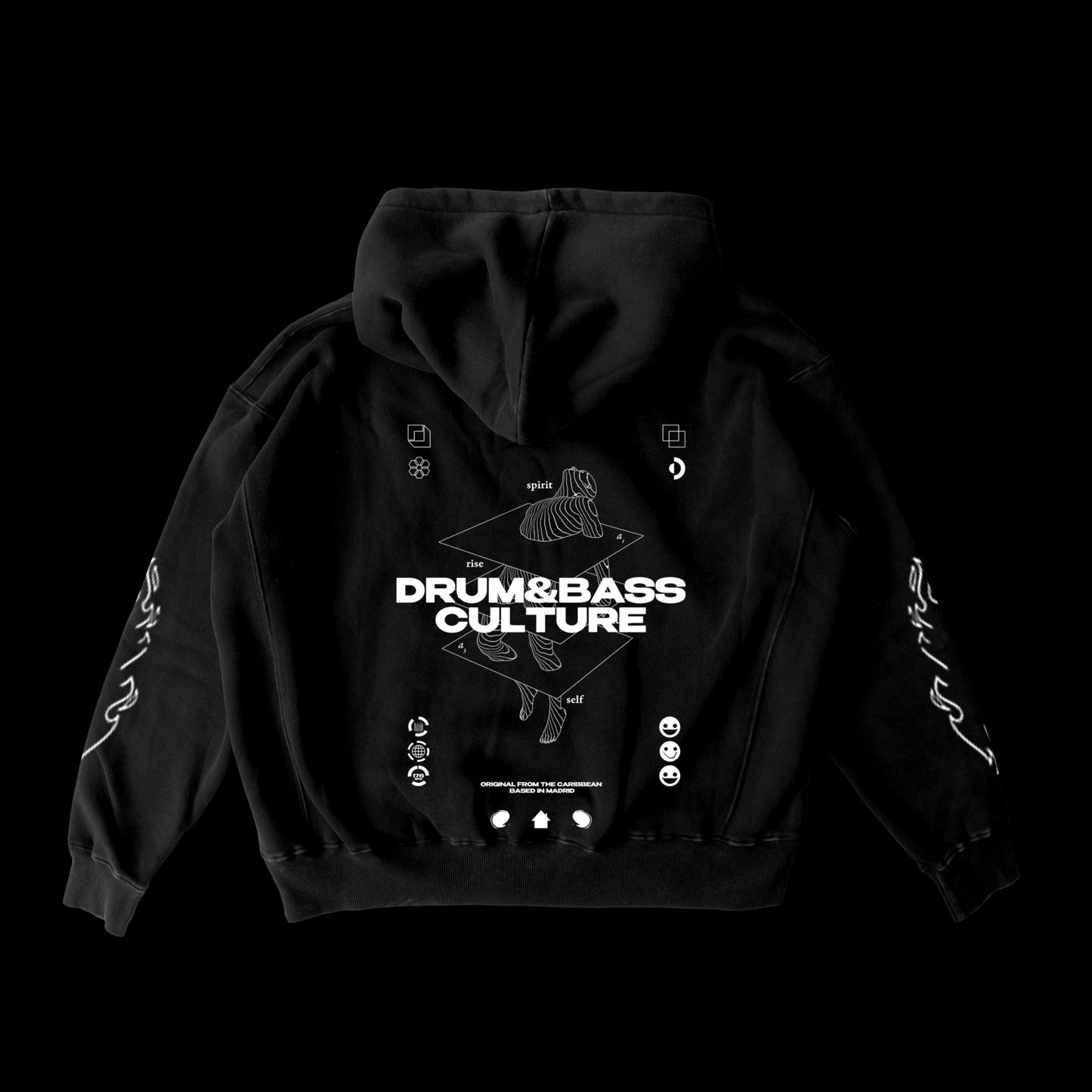 SWEATER OVERSIZED SLLSS DRUM&BASS CULTURE + 1 LANDYARD SLLSS (Included)